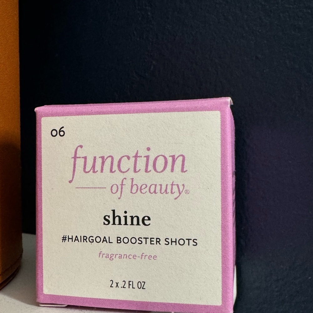 Function of Beauty “Shine” #HairGoal Add-In Booster Treatment Shots - 2pk